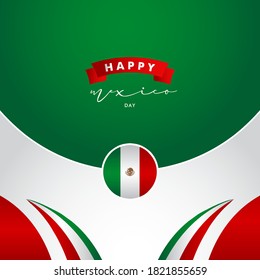 Mexico Independence Day Vector Design Illustration For Celebrate Moment