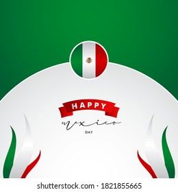 Diseño de vectores del Día de la Independencia de México Ilustración para celebrar el momento