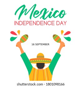 Mexico Independence Day Vector Illustration