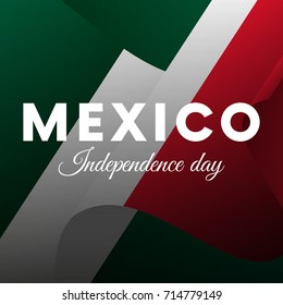 Mexico independence day. Vector illustration.
