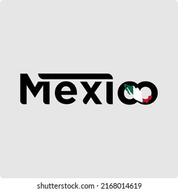 Mexico logo design, mexico logo text