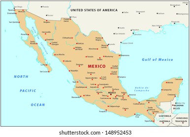 Mexico Map