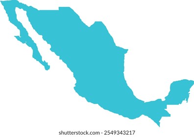 Mapa do México, Mapa do país, México, Mapa da fronteira, Linha de fronteira do México, Mapa geográfico