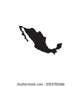 mexico map icon vector illustration design