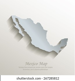 Mapa méxico 3d Images, Stock Photos & Vectors | Shutterstock