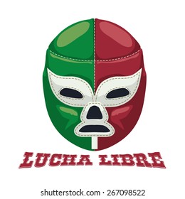 Mexico / mexican culture card design, vector illustration.