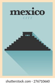 Mexico Minimal Poster Design
