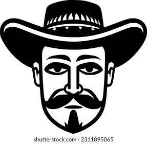 Mexico | Minimalist and Simple Silhouette - Vector illustration