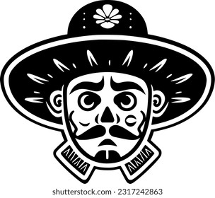 Mexico | Minimalist and Simple Silhouette - Vector illustration
