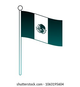 Mexico national flag