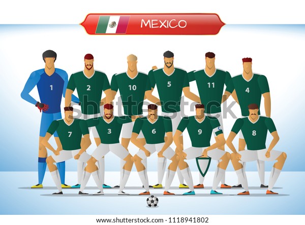 Mexico National Football Team International Tournament Stock