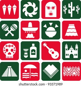 Mexico pictograms