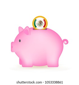Mexico Piggy Bank Savings