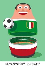 Mexico soccer mascot