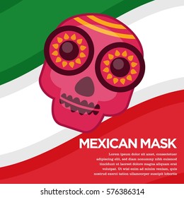 Mexico theme illustration
