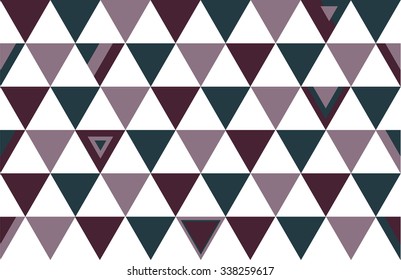 Mexico Top Colors Background Triangle Polygon 2015 Vector Illustration