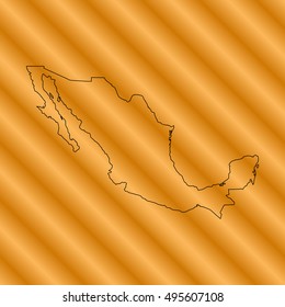 Mexico Vector Map