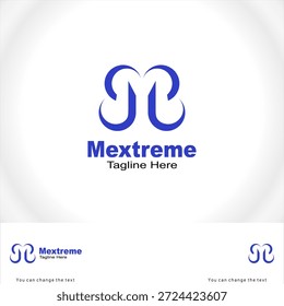 Modelo de logotipo de vetor de logotipo Mextreme
