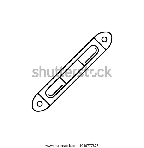 Mezuzah Icon Outline Mezuzah Vector Icon Stock Vector (Royalty Free ...