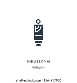 Mezuzah icon vector. Trendy flat mezuzah icon from religion collection isolated on white background. Vector illustration can be used for web and mobile graphic design, logo, eps10