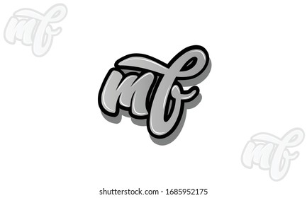 Vector del logotipo de la empresa MF FM
