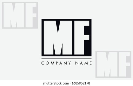 Vektorillustration des Firmenlogos von MF FM
