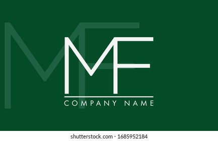 Vector del logotipo de la empresa MF FM
