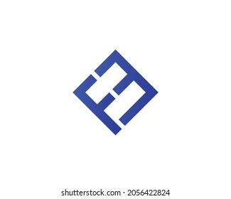 Plantilla de vector de diseño de logotipo FM