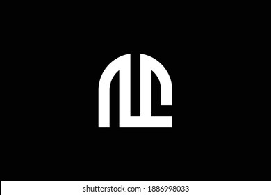 MF letter logo design on luxury background. FM monogram initials letter logo concept. MF icon design. FM elegant and Professional white color letter icon design on black background. 