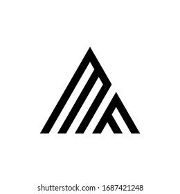 MF letter logo design vektor