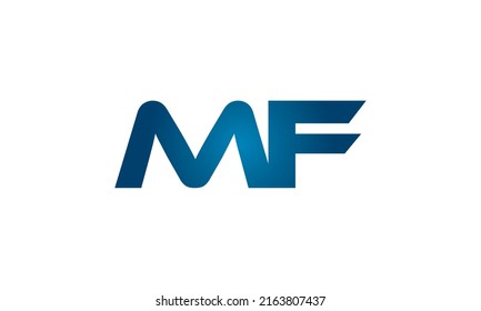MF linked letters logo icon