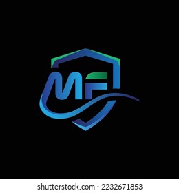 Mf logo design for multiple use 