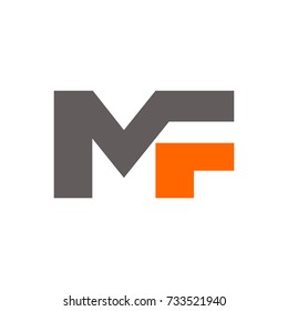 Mf Monogram Images, Stock Photos & Vectors | Shutterstock