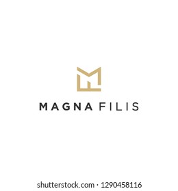 MF Monogram Logo Design