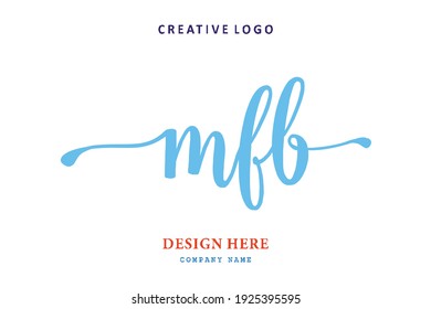 MFB lettering logo is simple, easy to understand and authoritative