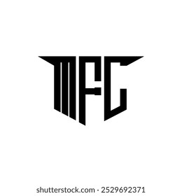 MFL letter logo design with white background in illustrator, vector logo modern alphabet font overlap style, calligraphy designs for logo, Poster, Invitation, etc.