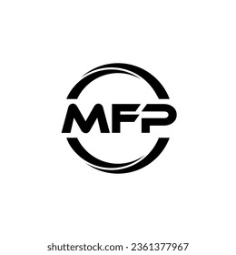 MFP Letter Logo Design, Inspiration for a Unique Identity. Modern Elegance and Creative Design. Watermark Your Success with the Striking this Logo.
