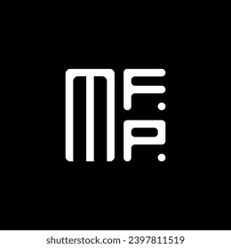 MFP letter logo vector design, MFP simple and modern logo. MFP luxurious alphabet design  