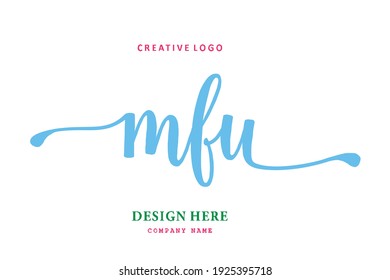 El logo de la MFU con letras es sencillo, fácil de entender y autoritario
