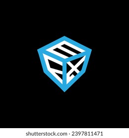 MFX letter logo vector design, MFX simple and modern logo. MFX luxurious alphabet design  