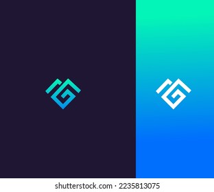MG, GM Letter Logo Vector Template Abstract Monogram Symbol . Usable for Business sport, technology, fashion, digital And future creative logo