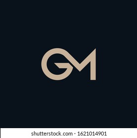 MG or GM logo and icon designs