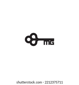 MG key concept in high quality professional design that will print well across any print media