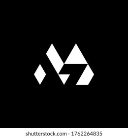 MG Letter Logo Design. Initial letters MG logo icon. Abstract letter MG M G minimal logo design template. M G letter design vector with black colors. mg logo.