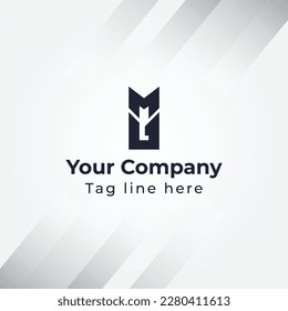 MG unique letter logo icon vector design