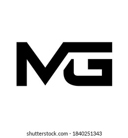 MG vector logo design for real estate companies, technology offices and others