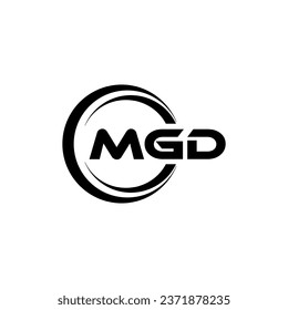 MGD Logo Design, Inspiration for a Unique Identity. Modern Elegance and Creative Design. Watermark Your Success with the Striking this Logo.