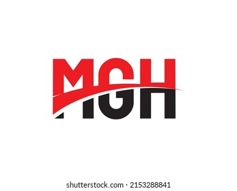 MGH Letter Initial Logo Design Vector Illustration