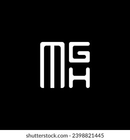 MGH letter logo vector design, MGH simple and modern logo. MGH luxurious alphabet design  