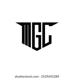 MGL letter logo design with white background in illustrator, vector logo modern alphabet font overlap style, calligraphy designs for logo, Poster, Invitation, etc.